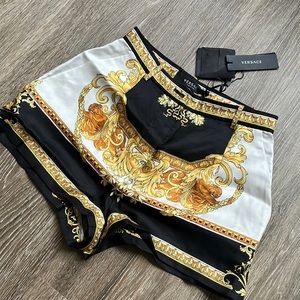 Versace silk shorts